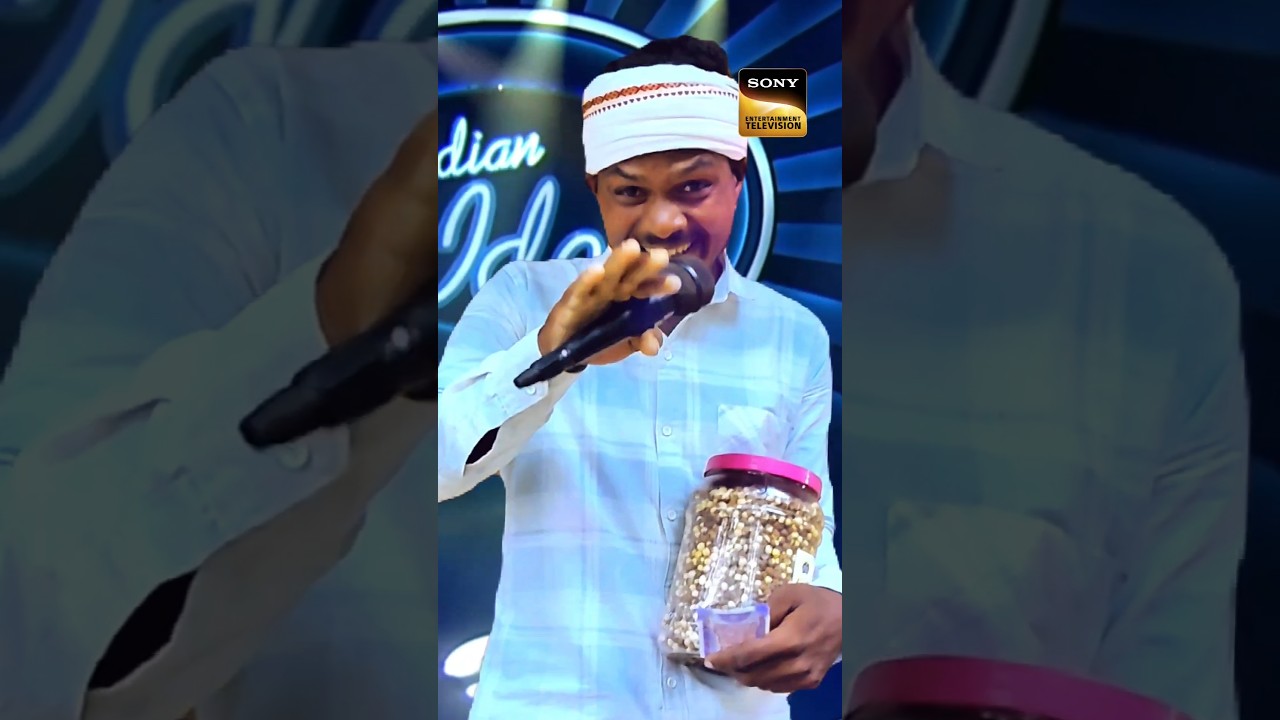 New comedy natak song singing 🎤😂 #indianidol #ytshorts
