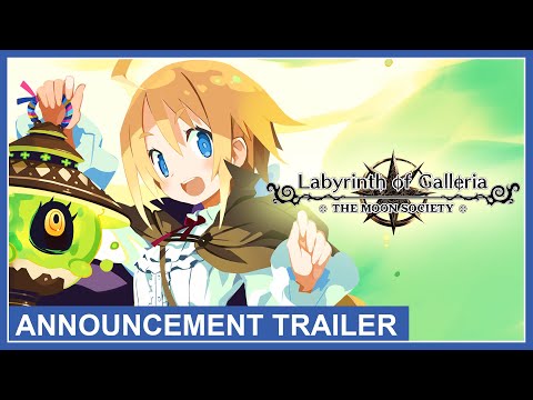 Labyrinth of Galleria: The Moon Society - Announcement Trailer (Nintendo Switch, PS4, PS5, PC)