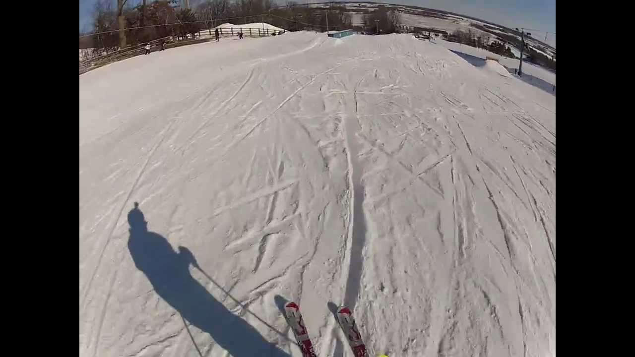 Powder Ridge terrain park YouTube