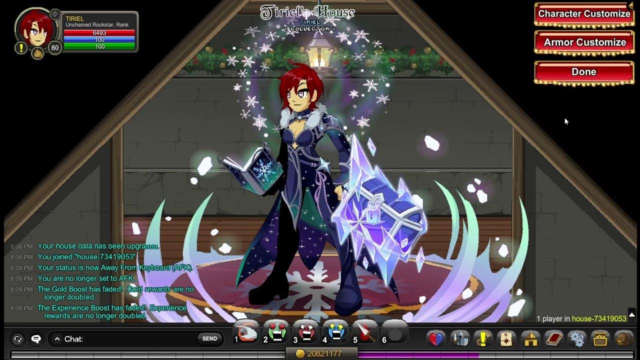 AQW Chest Review PermaFrost Collection Chest / Frostval 2022