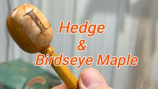 Turning A Baby Rattle For Hank On My Lathe