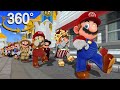 Mario Parade 360° Video (The First 3D VR Game Experience!)