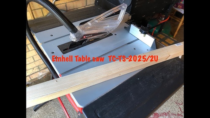 Table Saw Einhell TC- TS 2025/ 2U assembly! - YouTube