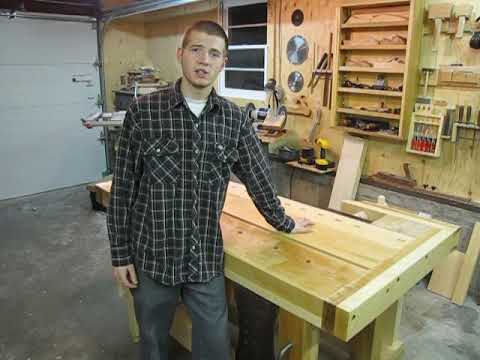 Roubo/Scandinavian Workbench - Part One - YouTube