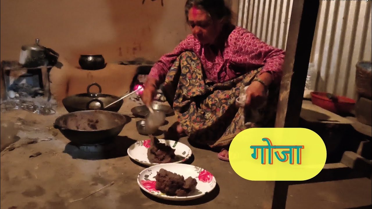 आमाले पकाएको ढिडो Nepali popular food Dhido