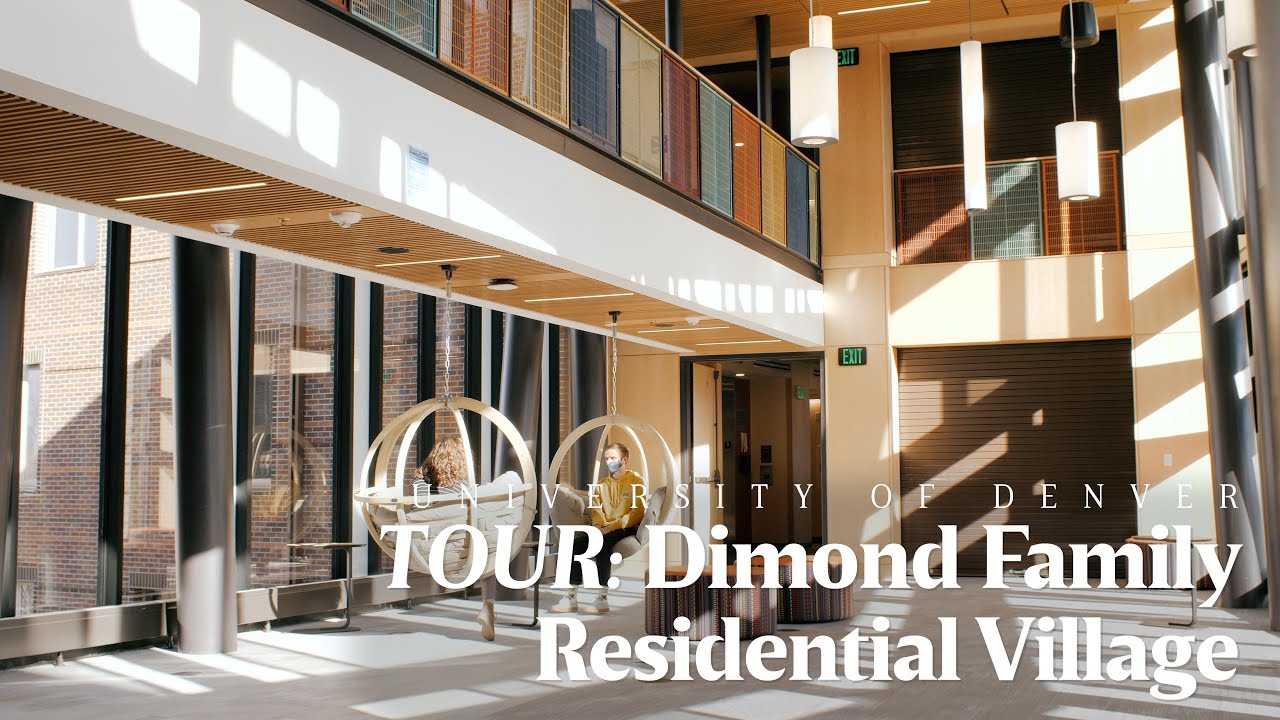 TOUR Dimond Family Residential Village University of Denver YouTube
