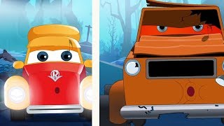 Halloween Videos | Super Car Royce | Cartoons by Kids Channel