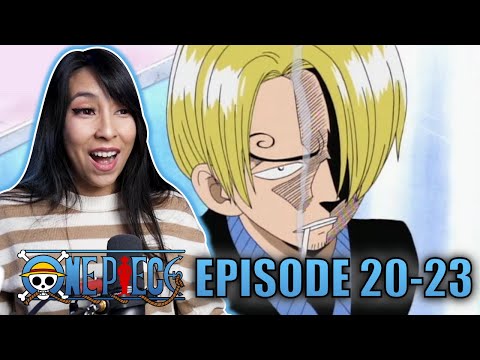 Meeting Sanji!! | One Piece Episode 20-23 Reaction