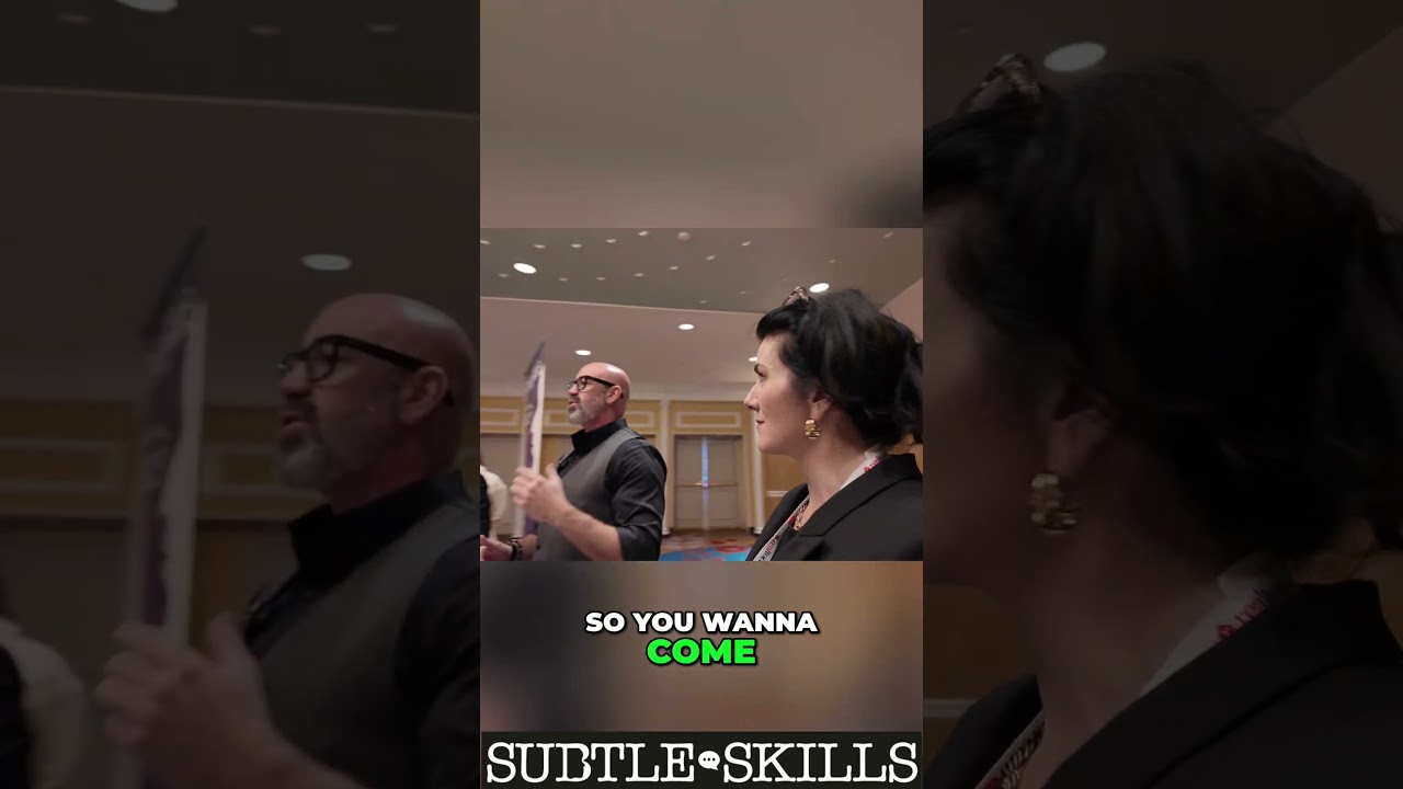 This is the fun part. Decoding Faces live after being on stage.