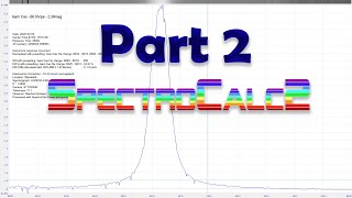 Details SpectroCalc 2 Tutorial Part 2 Guide