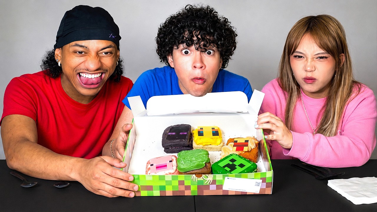 OSCS Tried The Minecraft Crumbl Cookie!