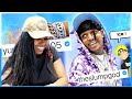 SKI MASK THE SLUMP GOD runs into YUNG MIAMI while making an ANIME piece at Jewelry Unlimited !
