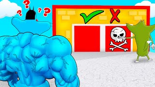 Roblox Can Oggy Choose Right Or Die With Jack | In Choose The Right Door Challenge | Rock Indian