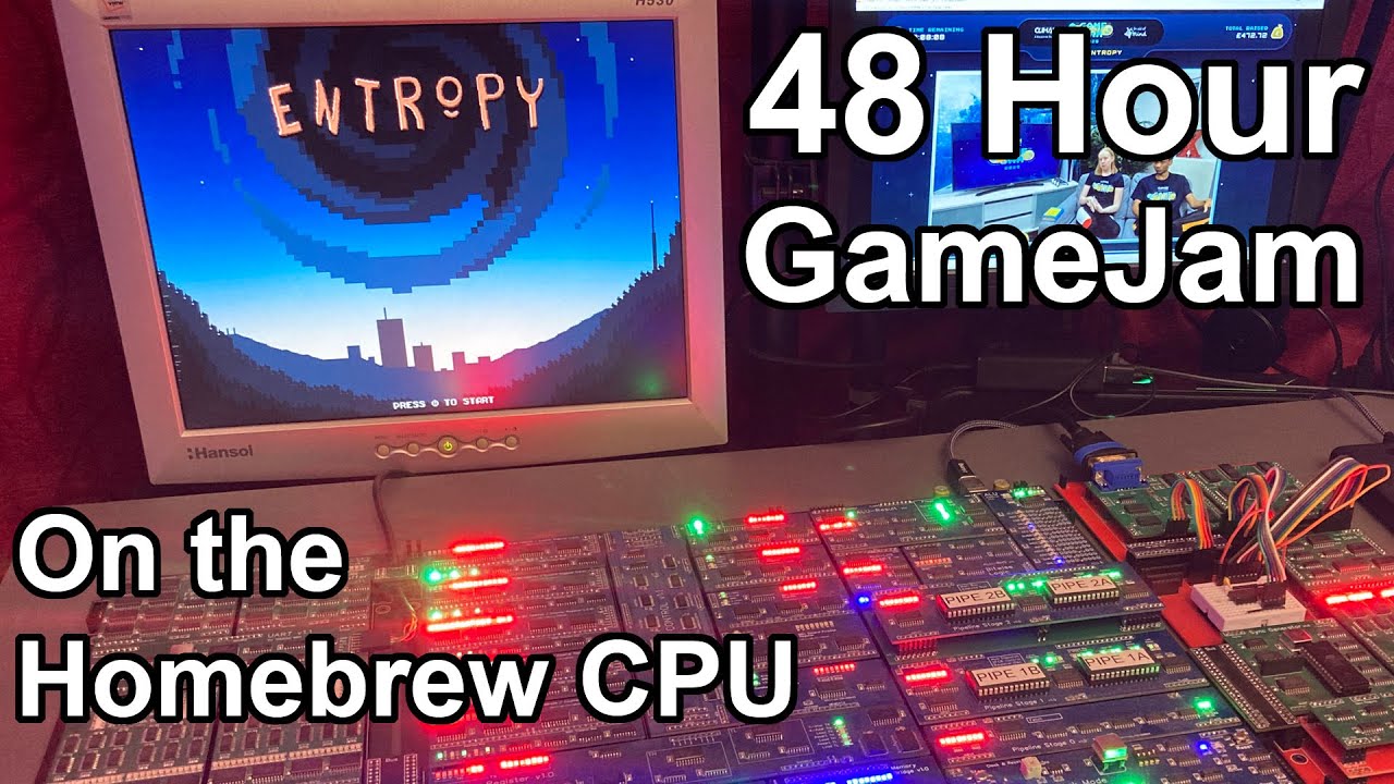 Entering a 48 hour GameJam on the Homebrew CPU!