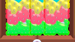 Melty Bubble vs Bump Merge 2048 - Gameplay Walkthrough (NOOB vs PRO vs HACKER) screenshot 2