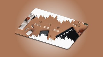 Brush Effect Presentation Slide #2 in PowerPoint - How to Create