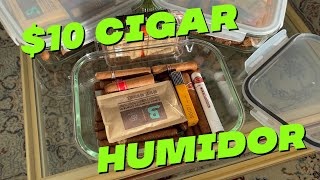 The Easiest & Cheapest Way to Store Cigars!