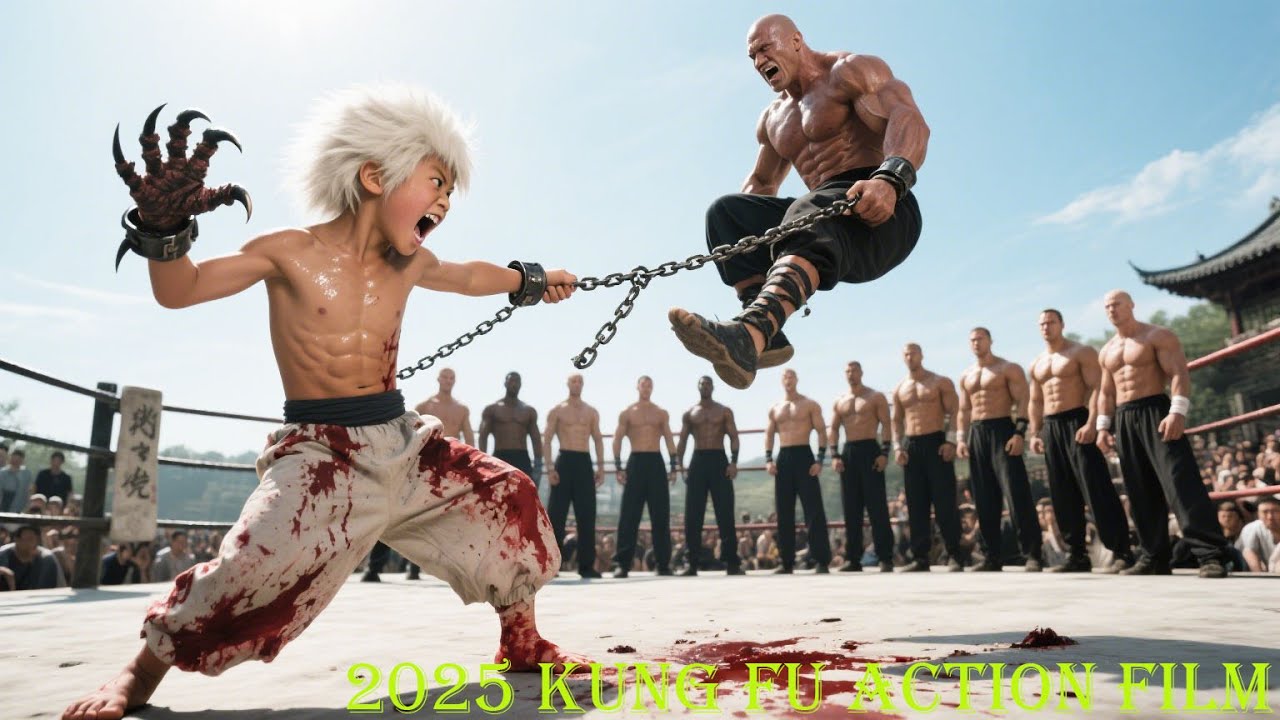 2025 Kung Fu Action Film: An invincible strongman fights a