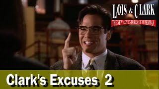 Lois & Clark - Clark's Excuses [2] /Clark runs off when someone needs Superman