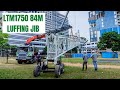 Moh Seng Cranes | Liebherr LTM1750 - 9.1 | Luffing Jib 84m - Part 2