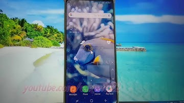 Android Nougat : How to Change Touchpad size Assistant menu in Samsung Galaxy S8 or S8+