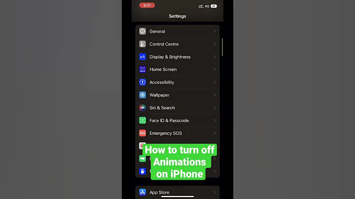 How to turn off animations on iPhone | #shorts #apple #iphone13 #iphone #ipadpro #iphone1 #iphone14