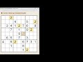 Sudoku megoldása lépésről lépésre 2022.08.08