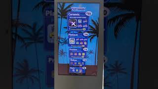 Full wash menu at Southern Palms Car Wash