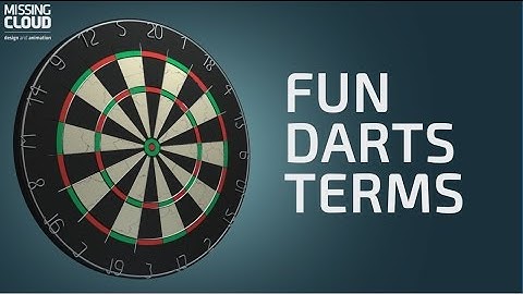 Fun Darts Terms and Slang - Darts Animation