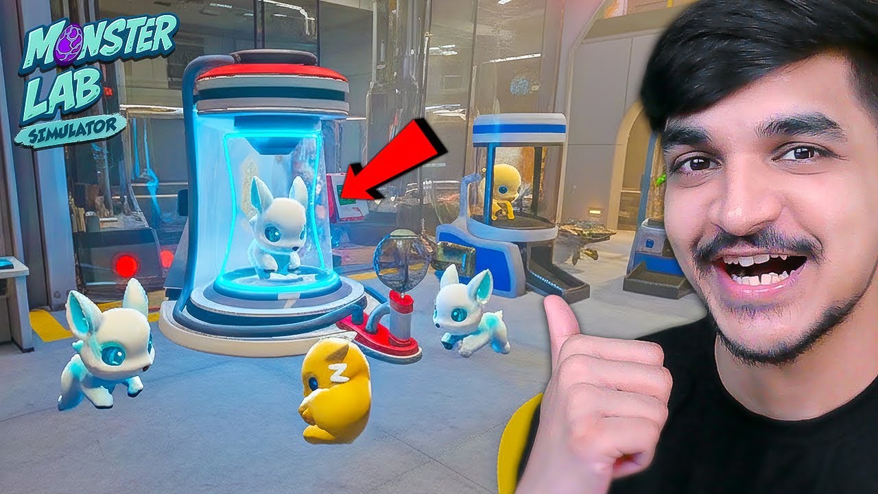 I OPENED MY OWN MONSTER LAB 🧪👹 | Monster Lab Simulator (Demo) - YouTube