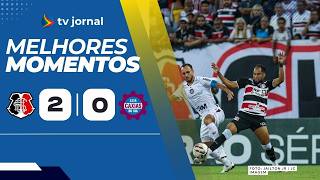SANTA CRUZ 2 X 0 CAXIAS - MELHORES MOMENTOS - 22.08.2026