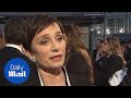 Kristin scott thomas and other actors arrive at bafta film awards  daily mail