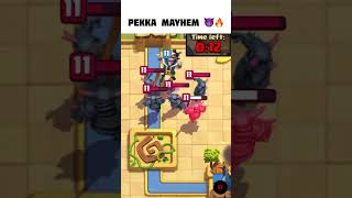 IT's RAINING PEKKA ⚡ 😮‍🔥| Clash Royale Chaos #shorts #ClashRoyale #gaming #gamingvideos #gamingshort