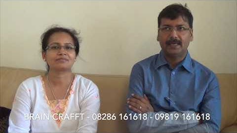 Brain Crafft -DMIT Happy PARENT- MR & MRS SUNIL VERMA