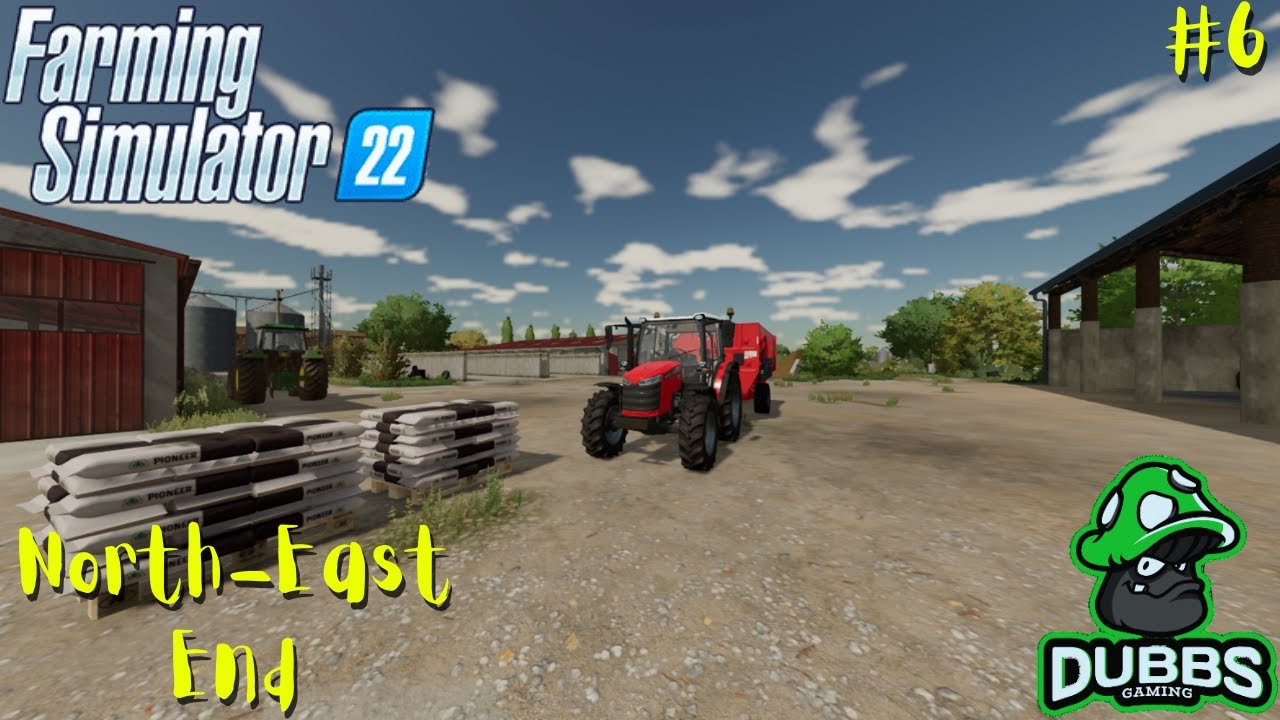 Farm simulator 22 north east end 6 fs22 time lapse series youtube