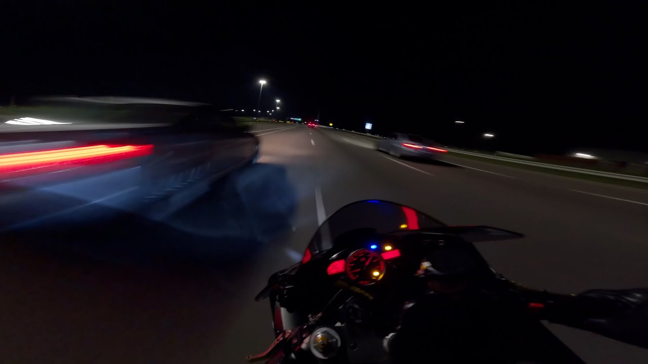 R6, GSXR 600, Honda CBR600RR Pure Adrenaline Night Ride