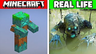 Minecraft mobs in real Life