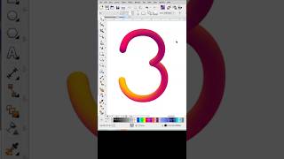 Blend tool effects in CorelDRAW | Coreldraw tutorial | #shortsfeed #shortvideos #shorts #logodesign