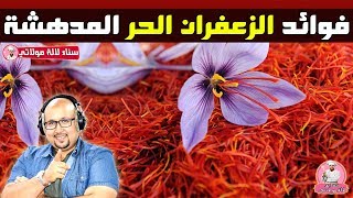 فوائد الزعفران الحر وطريقة استعماله في الوصفات من الدكتور عماد ميزاب imad mizab