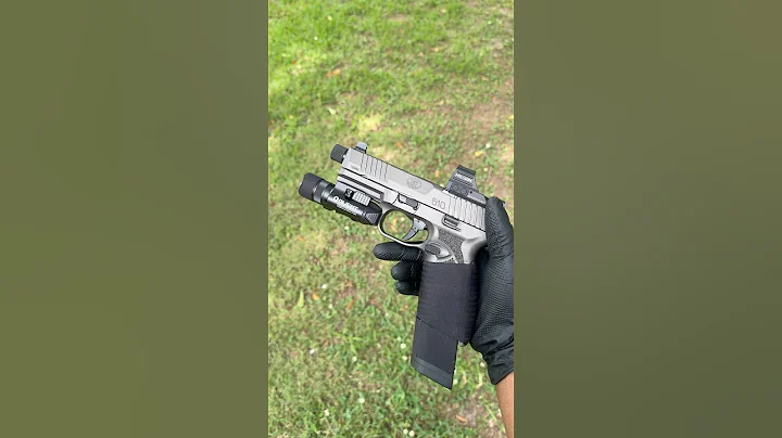 FN 510 Tactical Mag Dump — Best 10mm on the market? #fnfirearms #fn #extendedmagazine #geminisvoice
