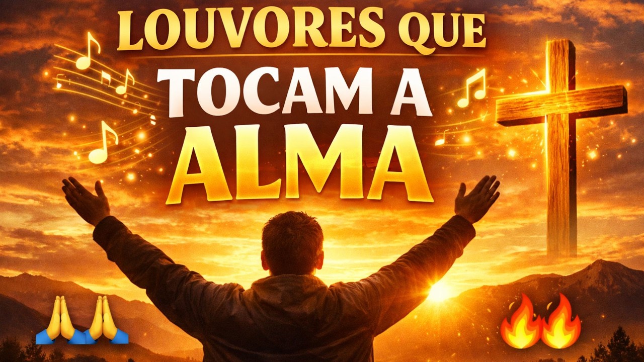 Louvores que Tocam a Alma 🙏🔥 | Seleção Especial de Adoração, Fé e Esperança