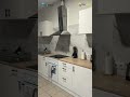 Video de Cocina Modular Kira Completa Blanco Brillo y Roble Canadian 240 cm