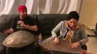 Handpan & Arabic kanun instrument=song By-Ron Goodwin