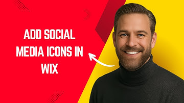 How to Add Social Media Icons in Wix Fast and Easy! – Wix Website Builder Tutorial for Beginners