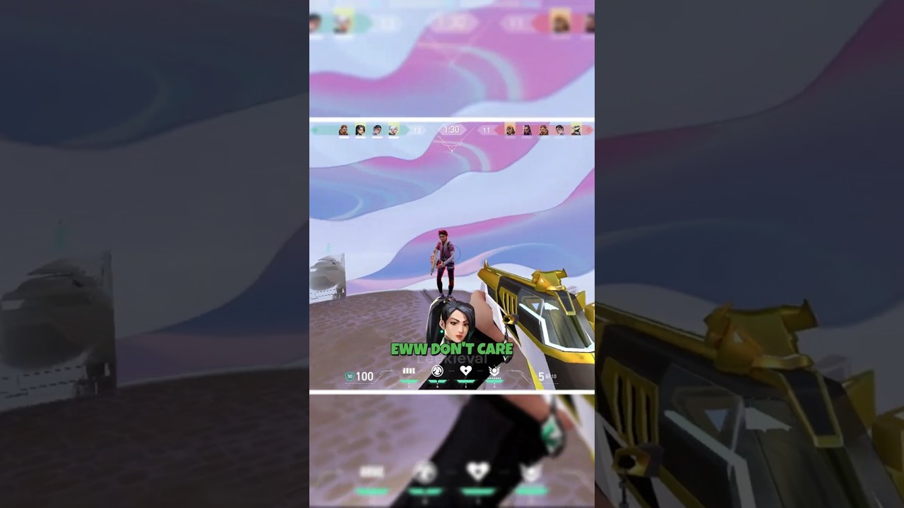 Valorant Funny SAGE CLUTCH 