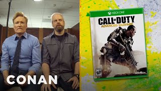 Clueless Gamer: Conan Reviews "Call Of Duty: Advanced Warfare" | CONAN on TBS