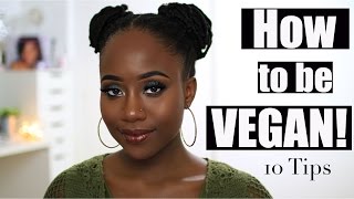 10 TIPS HOW TO BE + STAY VEGAN! | JASMINE ROSE screenshot 2