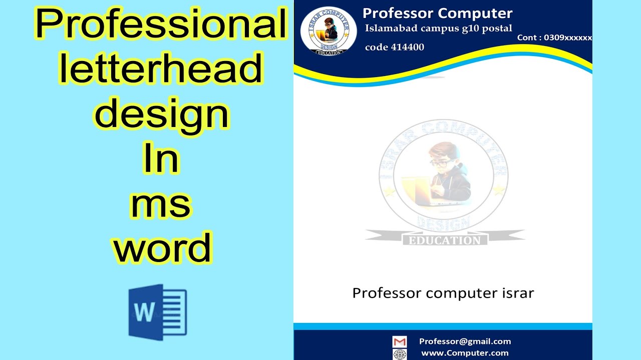 professional-letterhead-design-in-ms-word-letterhead-kese-banaye