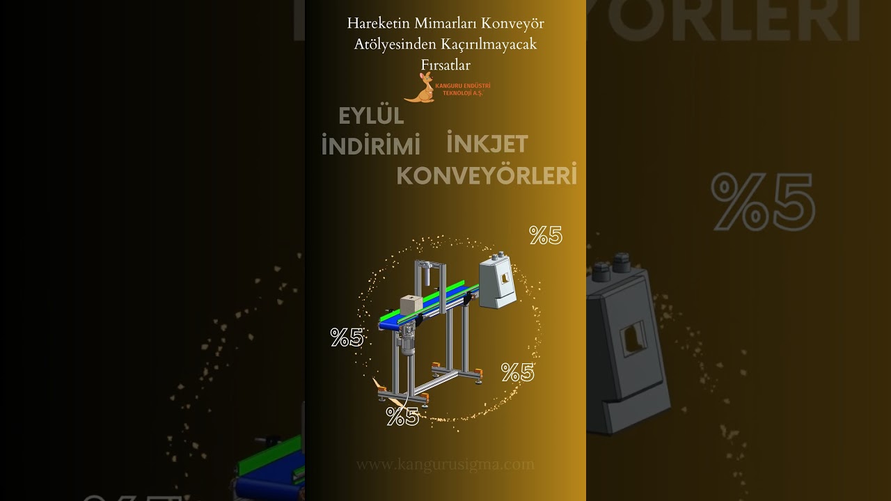 İnkjet konveyeri Kanguru endüstri #konveyer #inyeksiyamaşınsı #inyeksiyamaşını