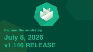 Review Meeting 2026/07/08 - v1.146 Release